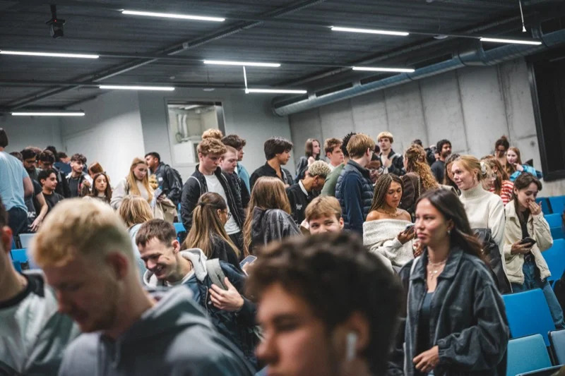 Sfeer tijdens evenement