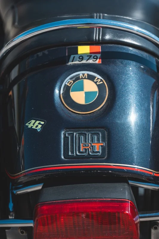 Motorrijder, motion blur