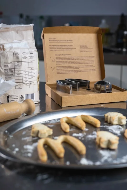 Productfotografie lifestyle baking kit