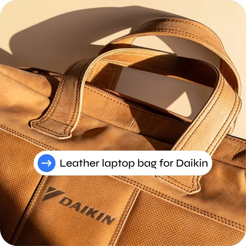 Daikin branded product content fotografie
